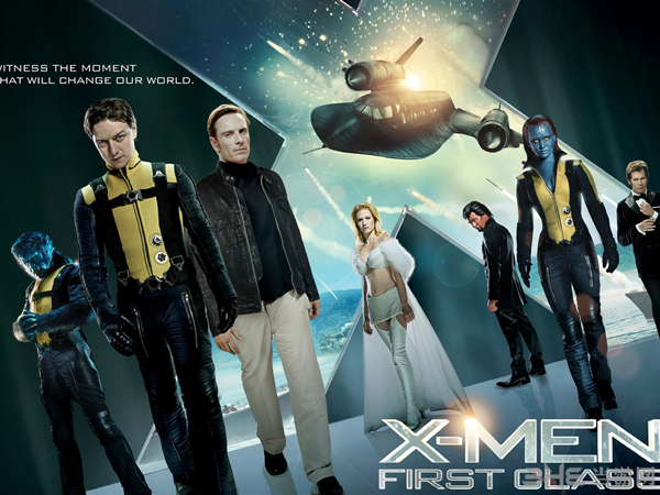 迈克尔·法斯宾德出演的X战警电影海报