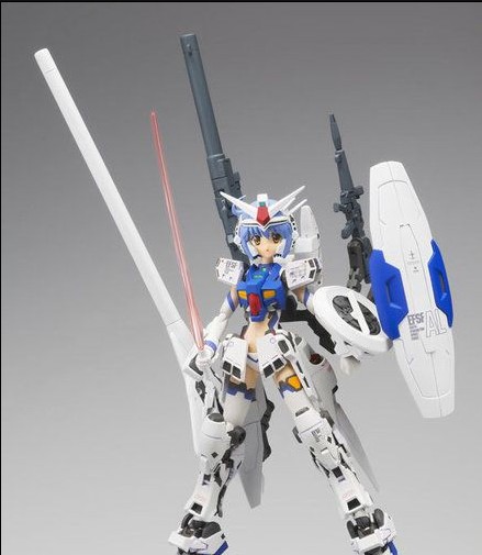 精致美女高达手办靓丽登场