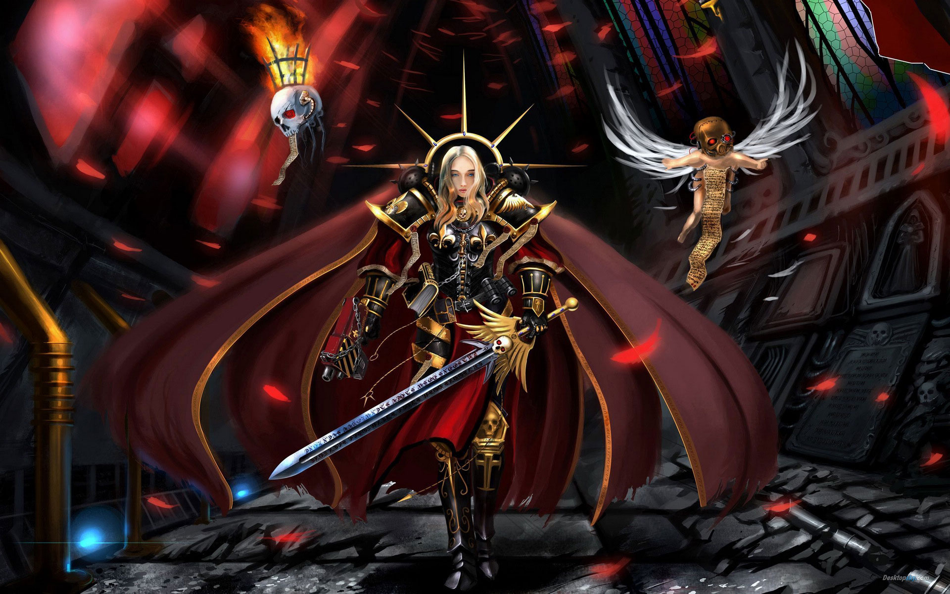 战锤40K大量高清壁纸欣赏华丽程度令人叹为观止