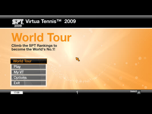 VR网球2009截图0