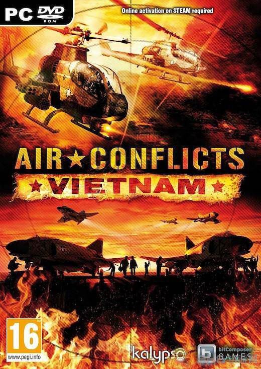 空中冲突越南游戏封面