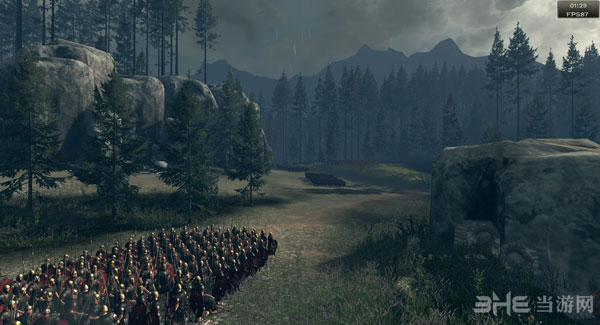罗马2全面战争最佳优化设置出来的画面