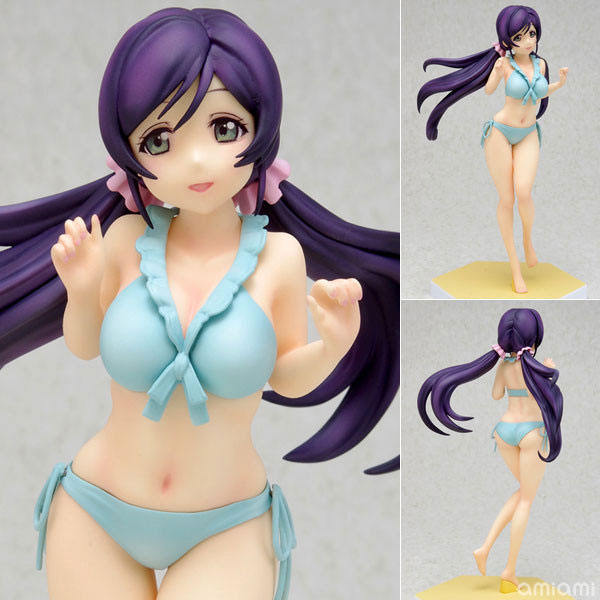 lovelive<em>女主角</em>车条希性感泳装手办_当游网