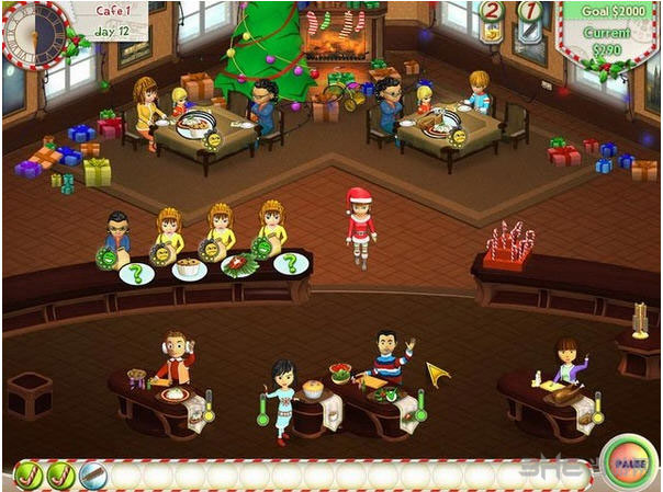 圣诞小游戏推荐 艾米丽的咖啡屋：圣诞节精神2