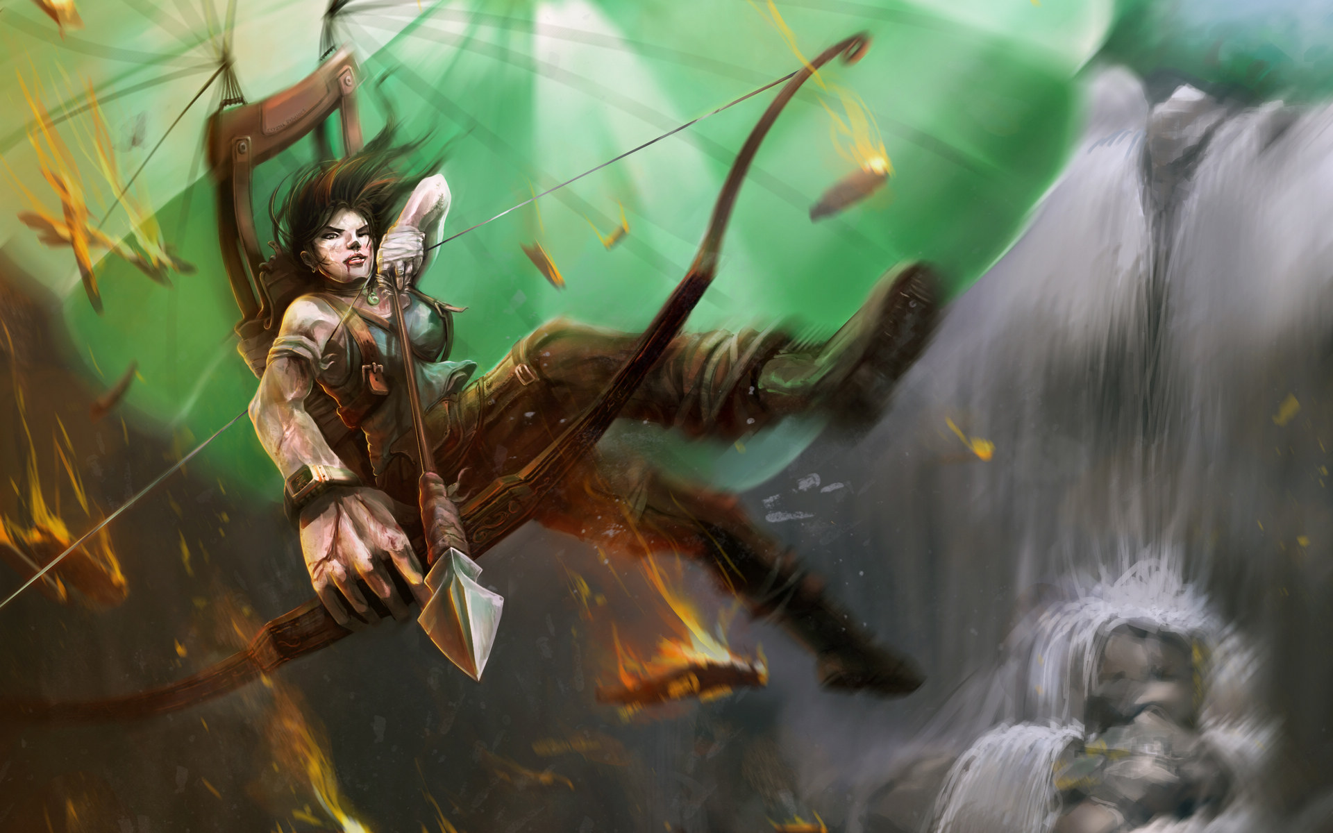 古墓丽影9最新高清经典壁纸欣赏(1/13)