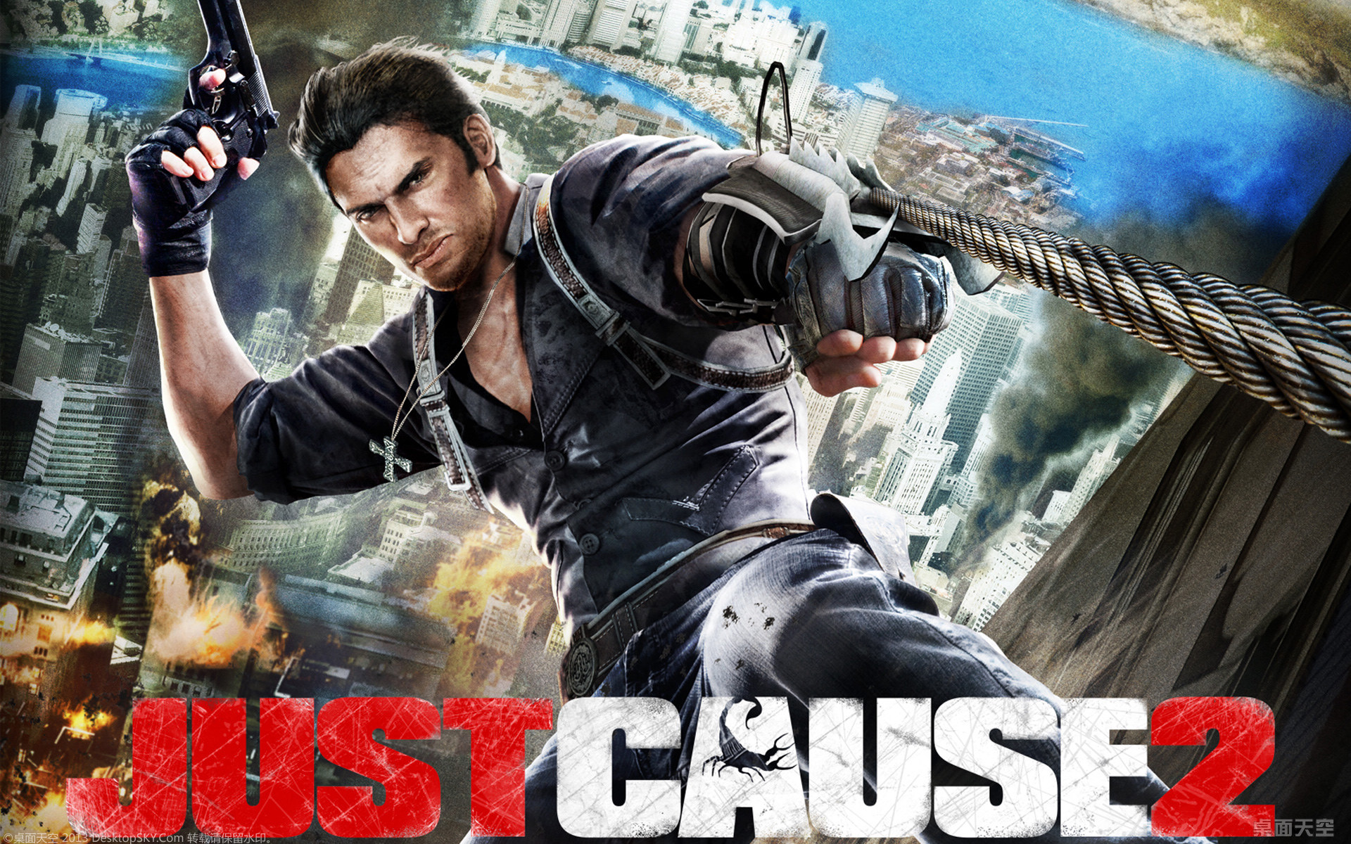 正当防卫2精美高清打斗壁纸欣赏