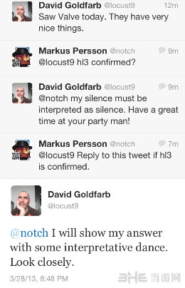 《战地3》首席设计师David Goldfarb推特截图