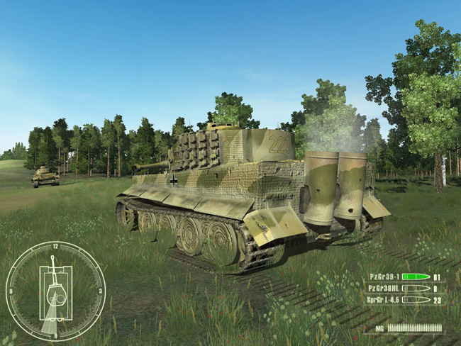 二战坦克:T-34对虎式