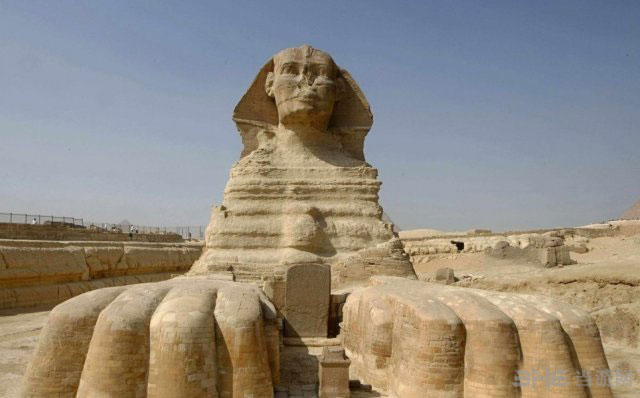 文化古迹狮身人面像——埃及