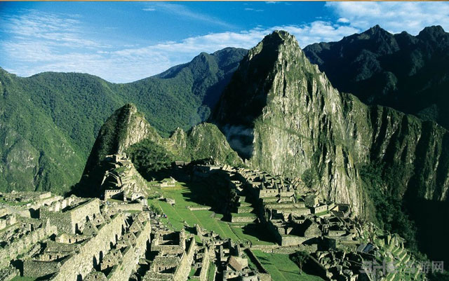 文化古迹印加古城马丘比丘——秘鲁