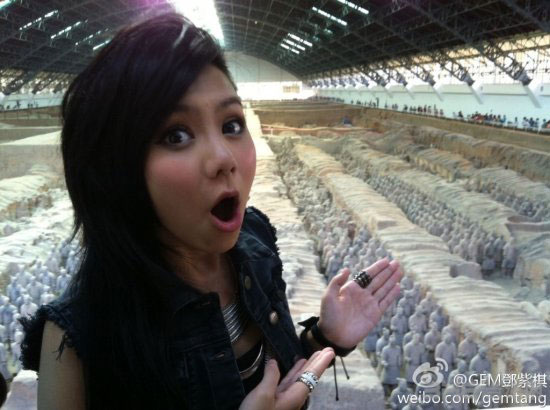 邓紫棋林宥嘉接吻照曝光 GEM我是歌手爆红生