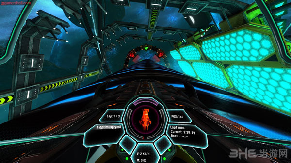 超重力赛车最新游戏截图赏 科幻风格场景让人
