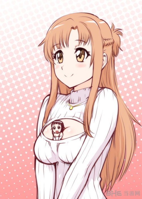 <em>二次元美女</em>胸前开口毛衣<em>h邪恶</em>漫画图 贫乳也有