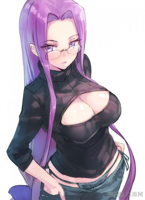 <em>二次元美女</em>胸前开口毛衣<em>h邪恶</em>漫画图 贫乳也有