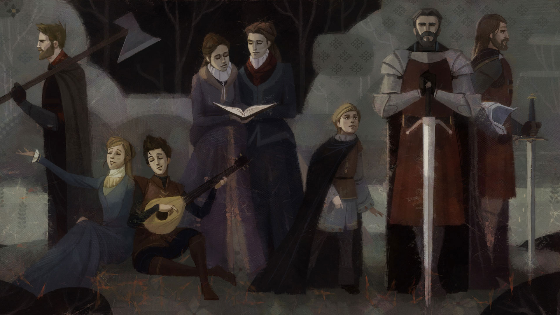 权力的游戏冰之钢高清壁纸第二弹 家族命运由你决定_当游网