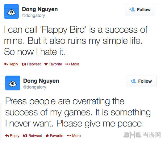 Flappy bird作者自杀证据1