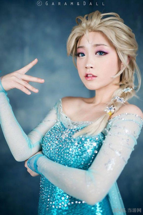 螺旋猫tomia<em>冰雪</em>奇缘艾莎cos 优雅<em>冰雪女王</em>参