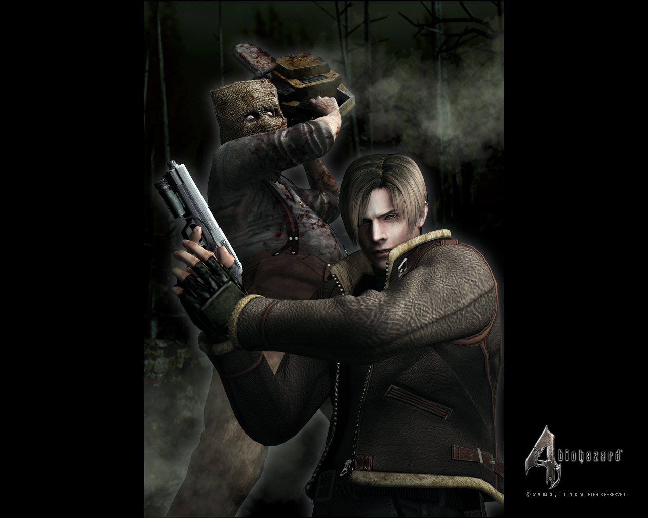 生化危机4高清游戏壁纸 全人物壁纸放出