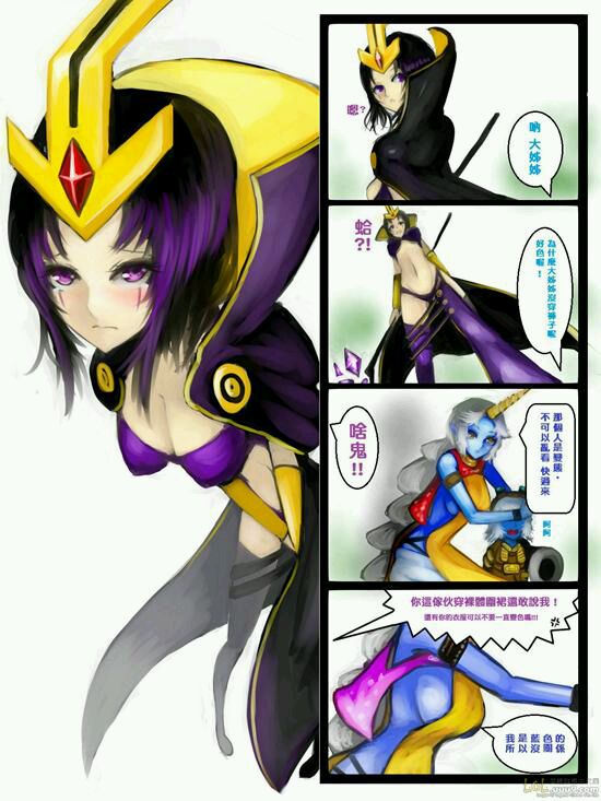 <em>lol女英雄h</em>动漫邪恶福利禁图 同人漫画图片令人