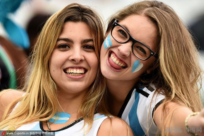 2014世界杯半决赛美女球迷图集 阿根廷比基尼