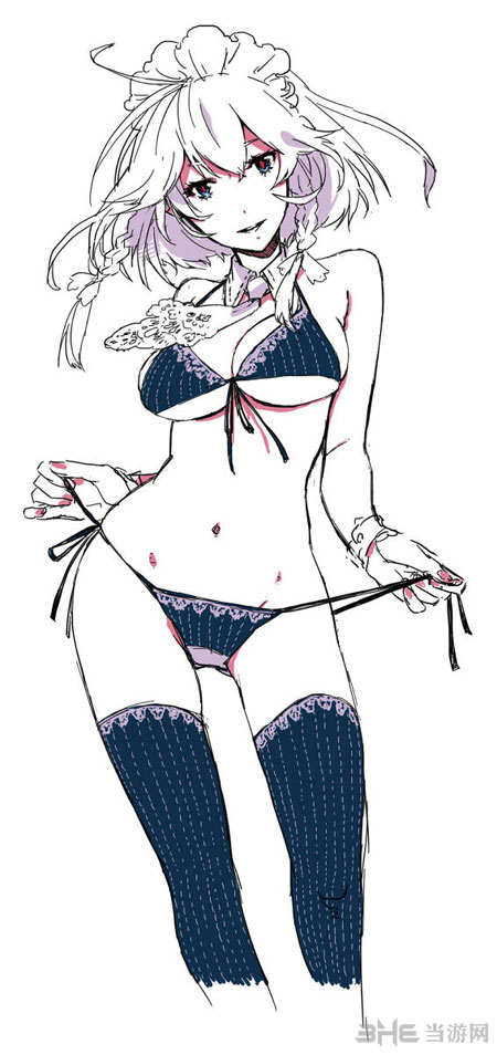 动漫御姐邪恶性感福利图片第一弹 只有姐控才知道的绝对领域-动漫美女3_当游网