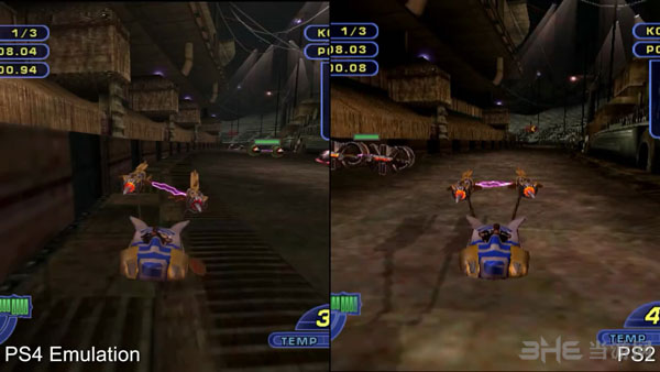 索尼PS2模拟器确认登陆PS4平台 画面对比视