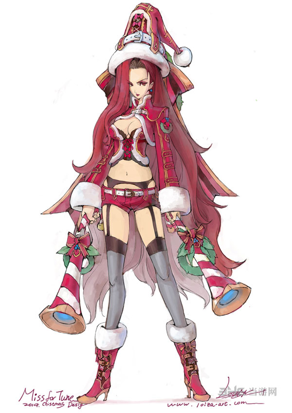 LOL玩家自制创意节日女英雄皮肤 不一样的妩