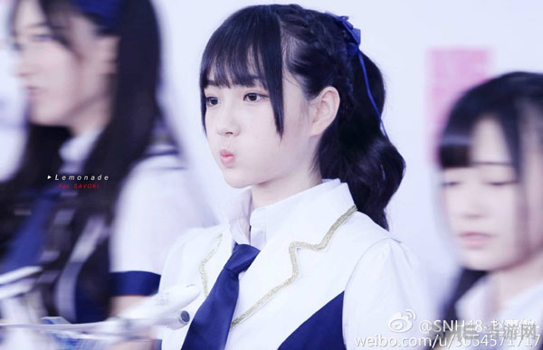 魔天记手游代言人SNH48成员私照大曝光 鞠婧