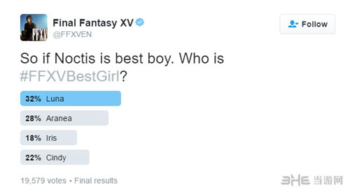 最终幻想15投票截图1