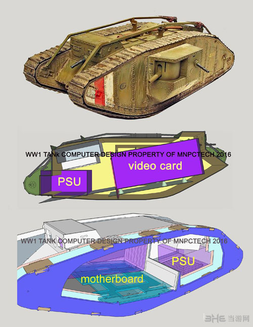 战地1坦克电脑机箱画面截图9