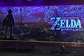 《塞尔达传说：荒野之息》纽约街头涂鸦广告 还带夜光效果