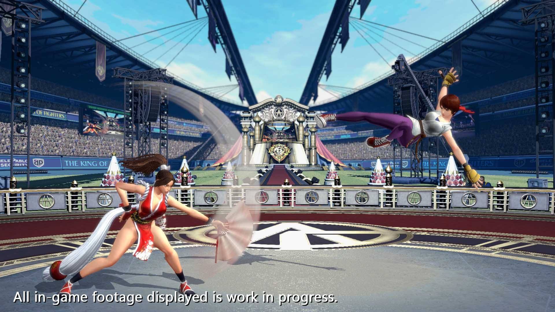 拳皇14高清游戏壁纸 格斗动作充满热血与激情_当游网