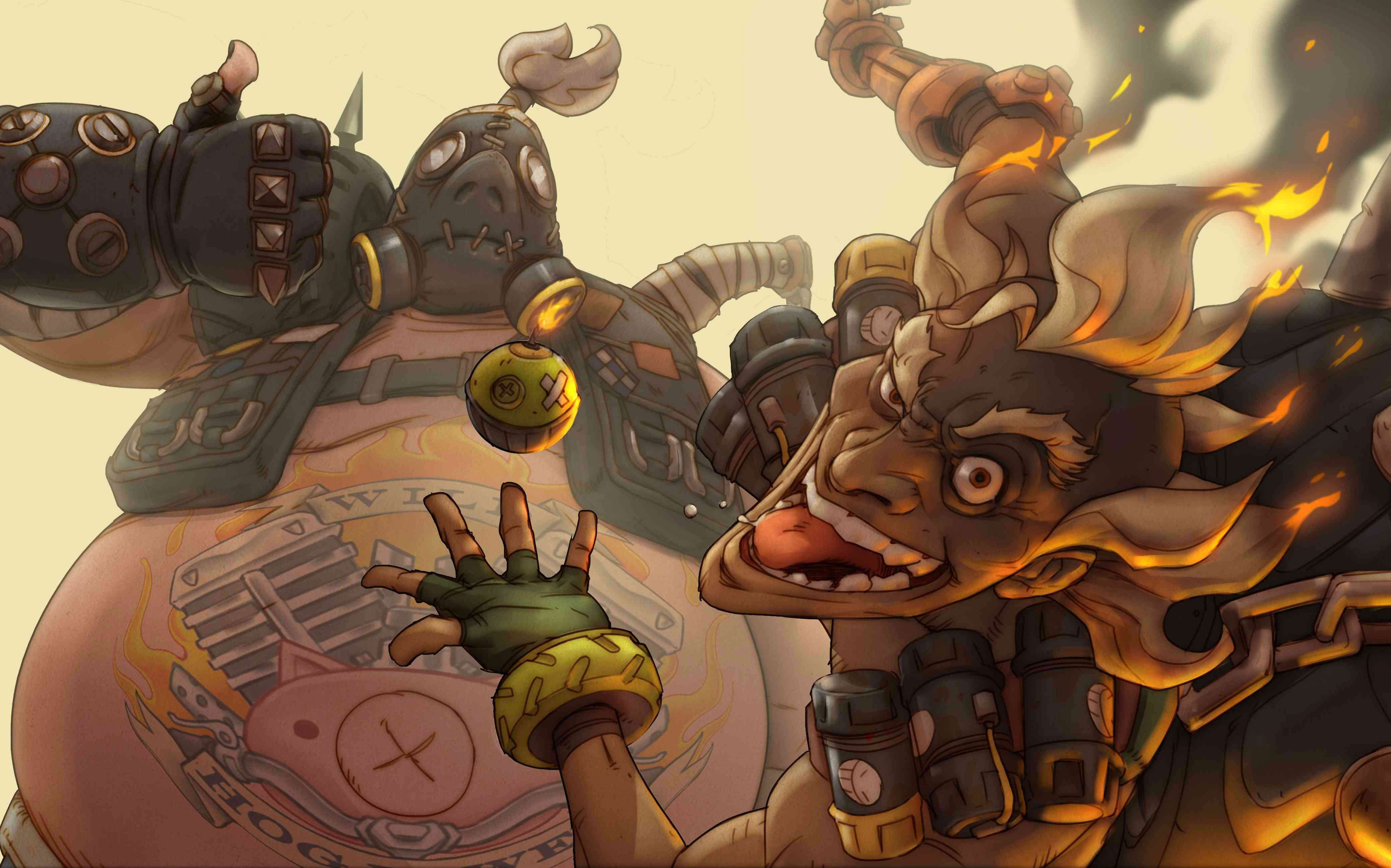 守望先锋路霸超清壁纸 ow路霸高清1080p壁纸图片(1/13)