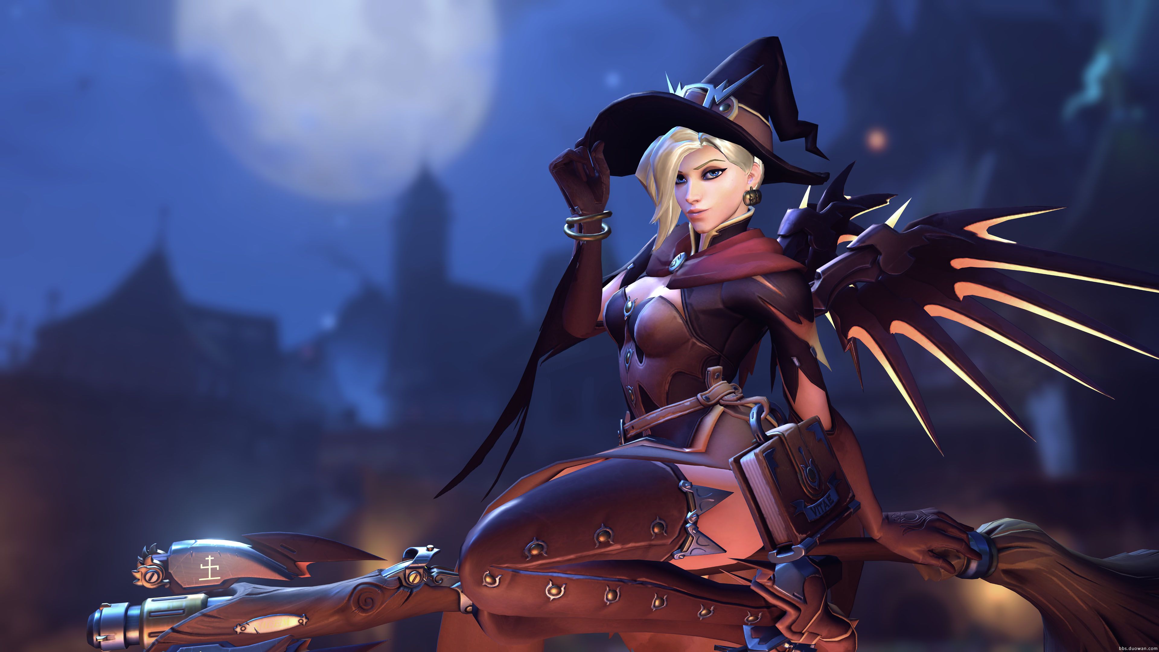 守望先锋天使壁纸1080p OW天使高清h官方同人h本子图片_当游网