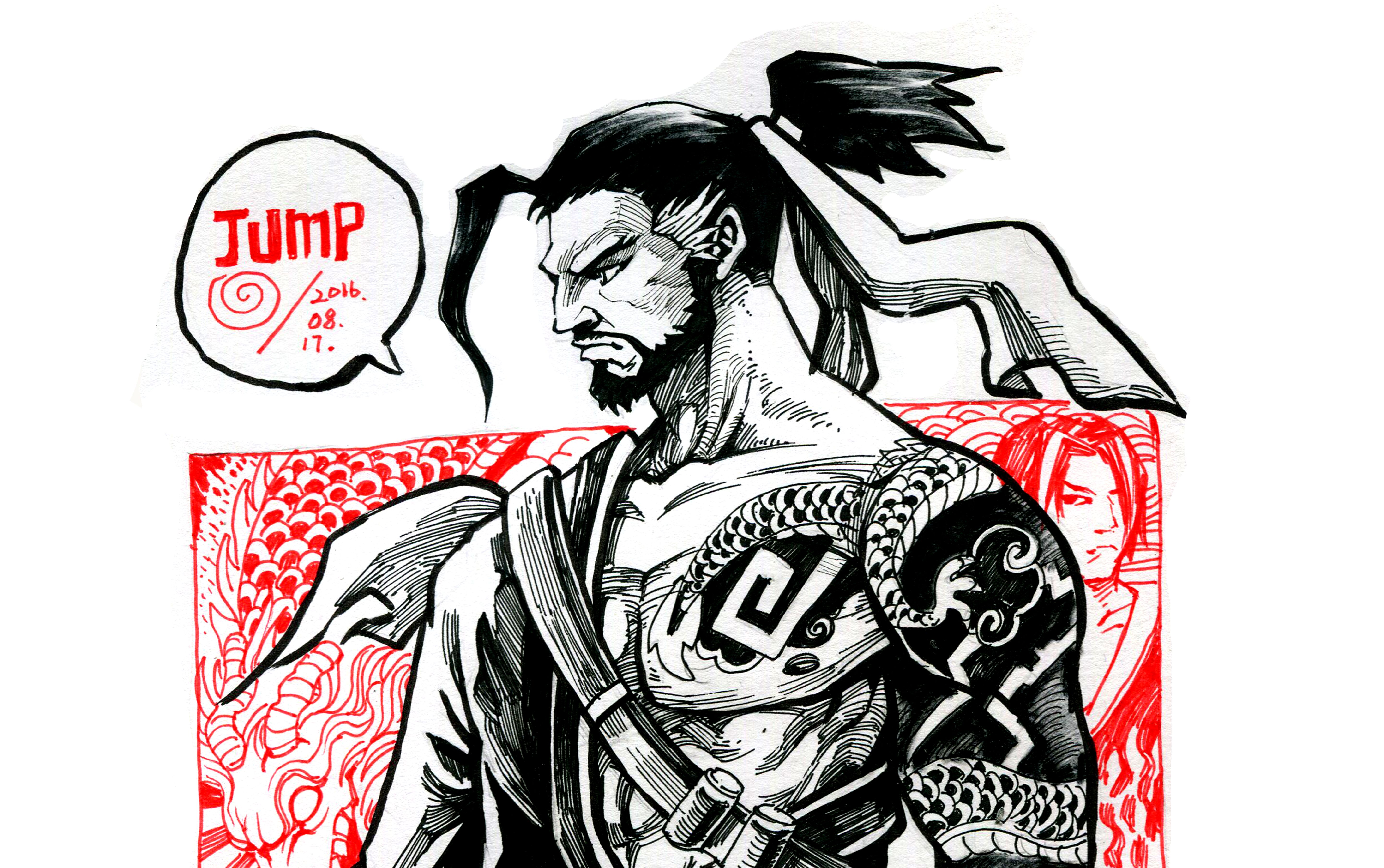 守望先锋半藏图片 半藏高清壁纸1080p图集(1/15)