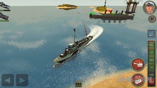 敌方水域:潜艇与战舰中文破解版截图1