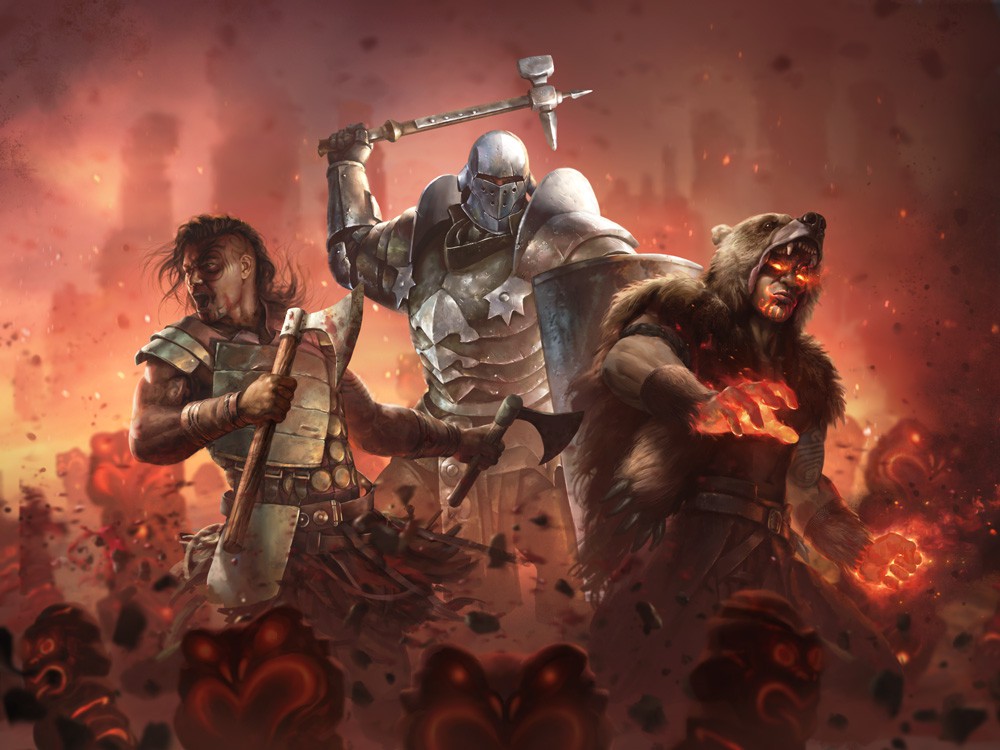 流放之路高清壁纸 流放之路全职业原画高清大