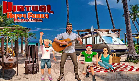 虚拟幸福的家庭：度假野营截图4