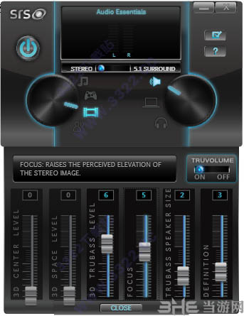 SRS Audio Essentials(音频增强软件)截图1