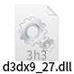 d3dx9_27.dll 64位+32位Win10兼容