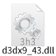 d3dx9_43.dll 32位+64位Win10兼容