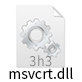 系统msvcrt.dll修复文件 32位+64位