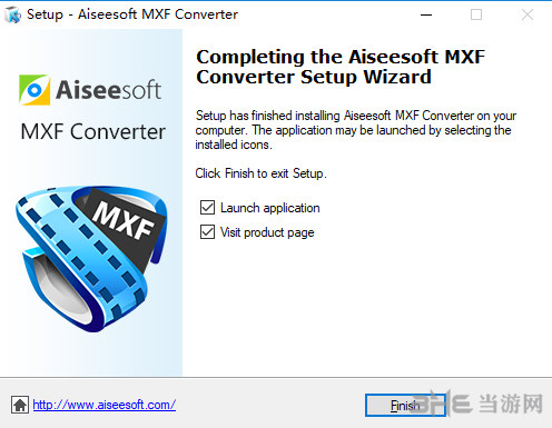 AiseesoftMXFConverter软件安装过程截图7