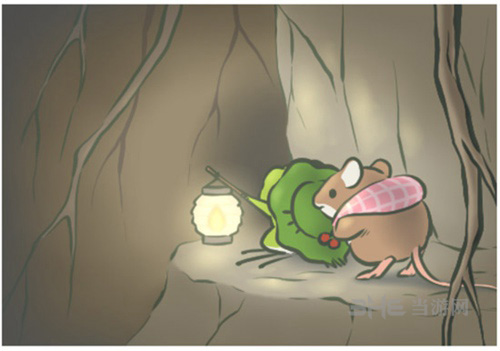 旅行青蛙洞穴探险图片