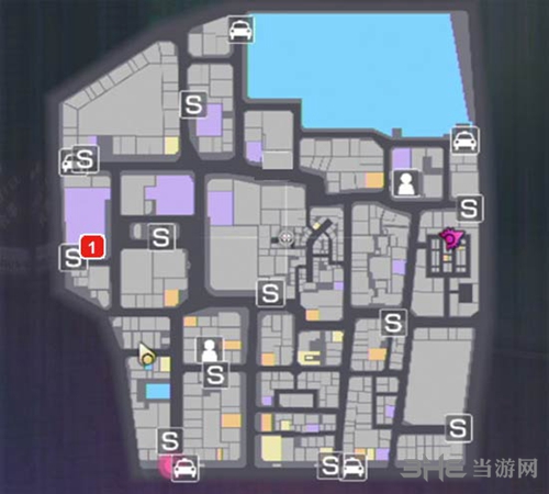 如龙0神室町地图