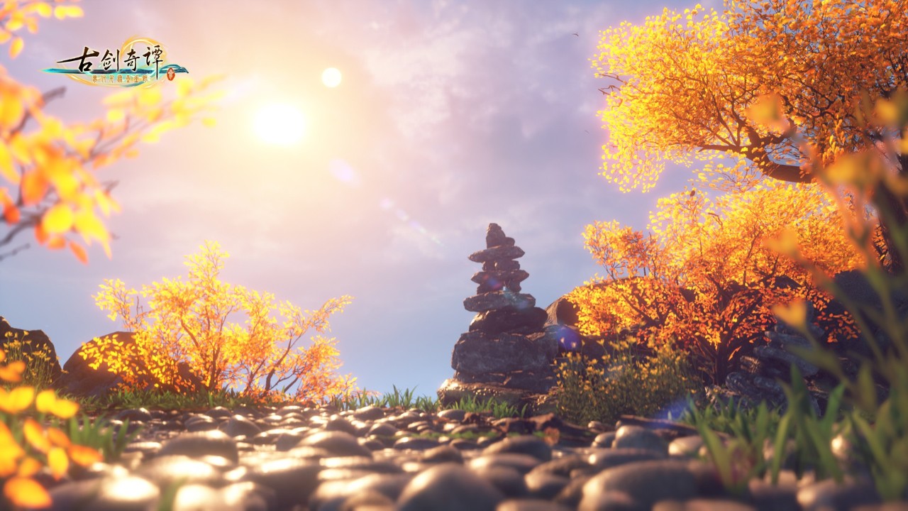 古剑奇谭三高清壁纸 画面惊艳水面效果超赞