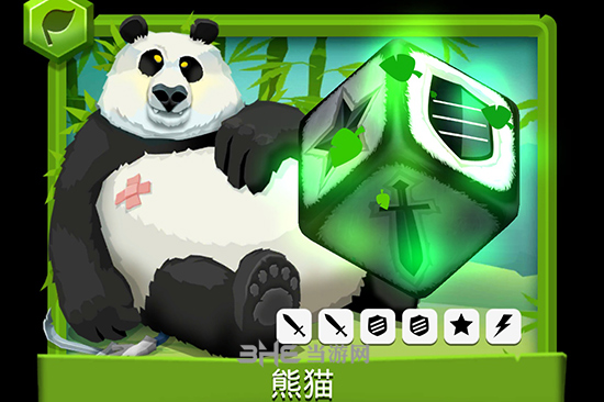 骰子猎人熊猫图片