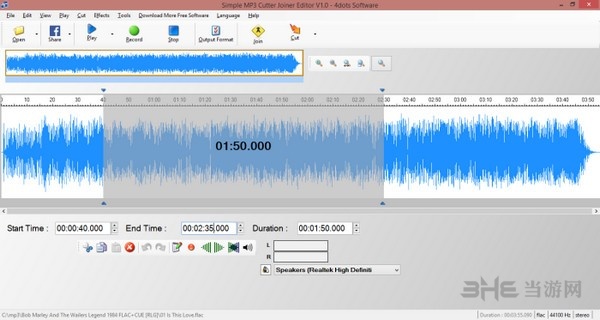 Simple MP3 Cutter Joiner Editor