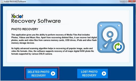 yodot recovery software图片3