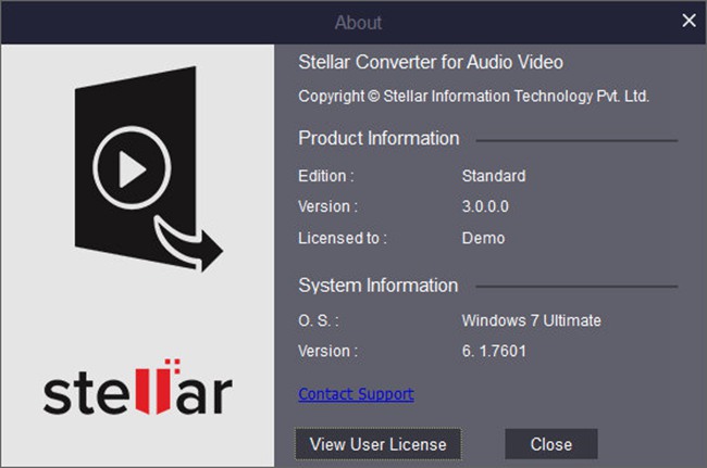 Stellar Converter for Audio Video图